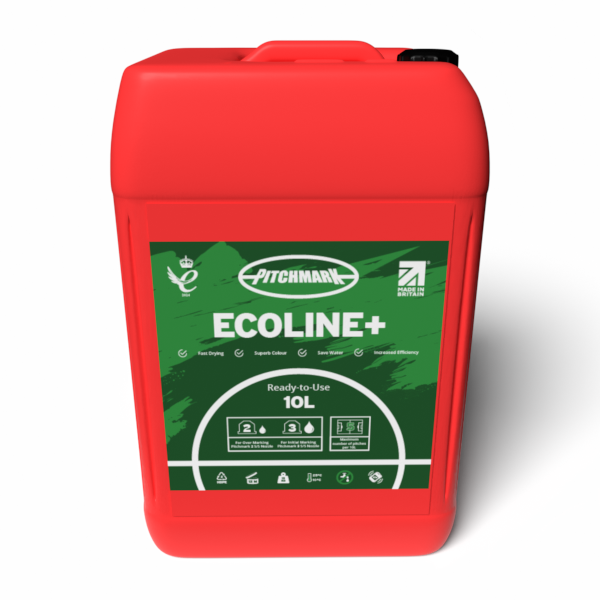 Ecoline+ Red 10L Paint drum for marking red lines