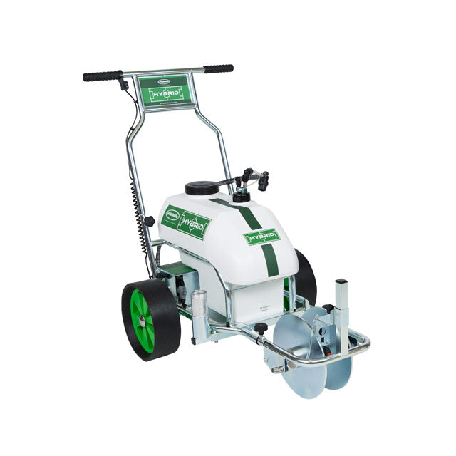 Traccialinee a spruzzo Pitchmark Hybrid con serbatoio vernice