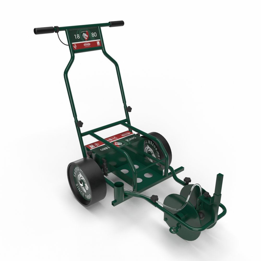 Custom Hybrid Line Marker in colours of Leicester Tigers Rugby