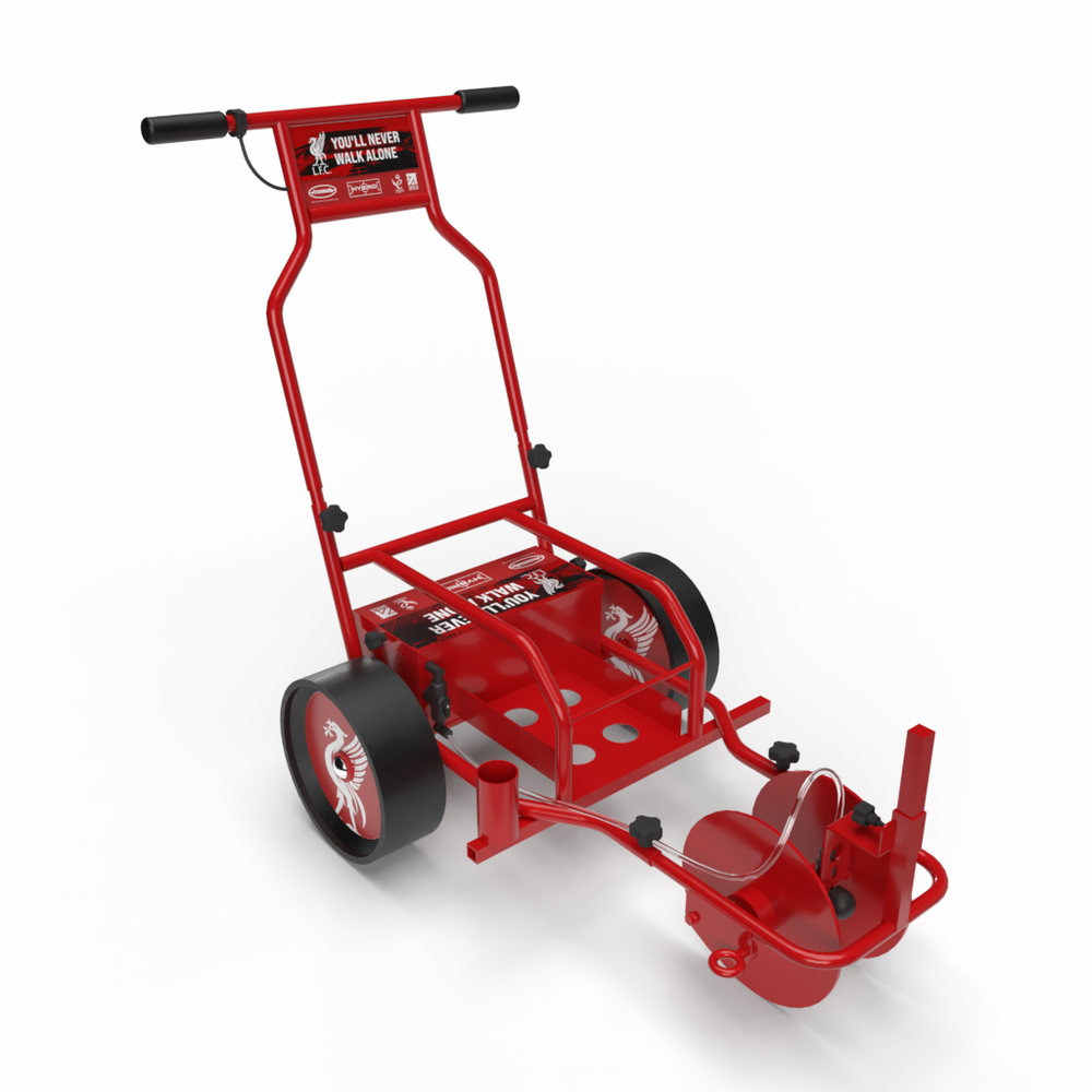 Custom Hybrid Line Marker in Liverpool Red Colour