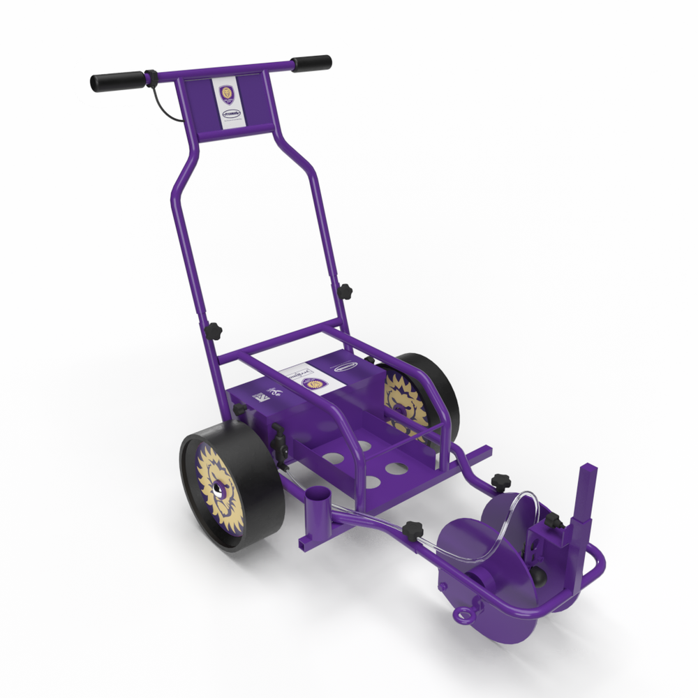 custom Hybrid line marker in Orlando Pride Colours